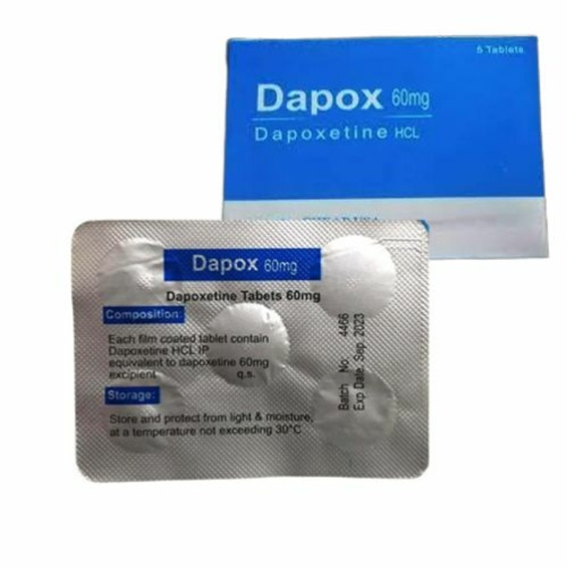Dapox 60mg tablets (Dapoxetine HCL)