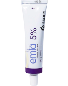 Emla 5% cream for numbing