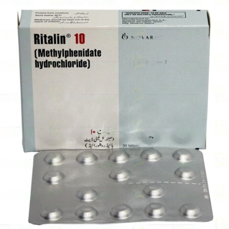 Ritalin 10mg tablets (ADHD)