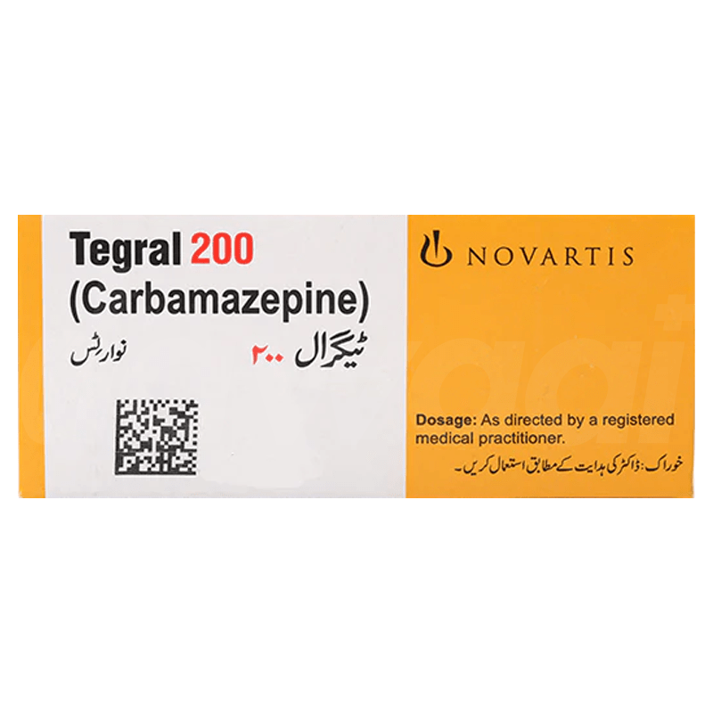 Tegral 200mg tablets (Carbamazepine)