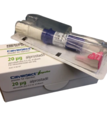 caverject impulse 20mcg injection with syringe
