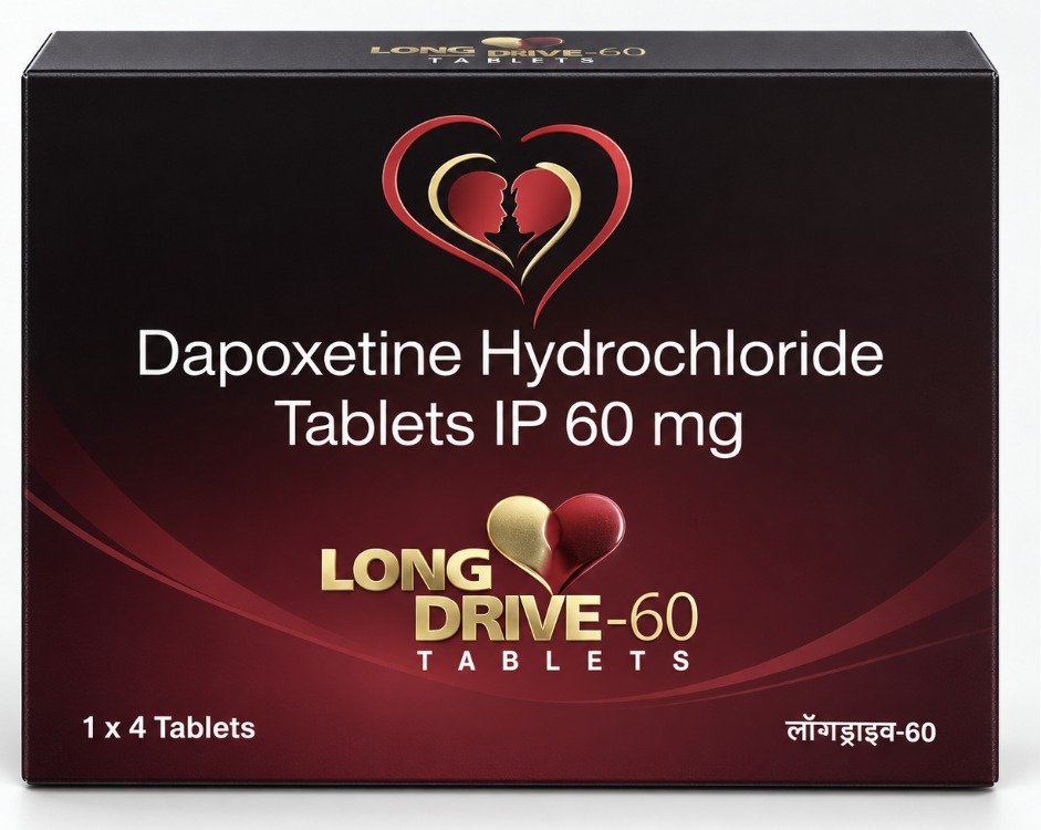 Dapox 60mg Tablets (Dapoxetine HCL)