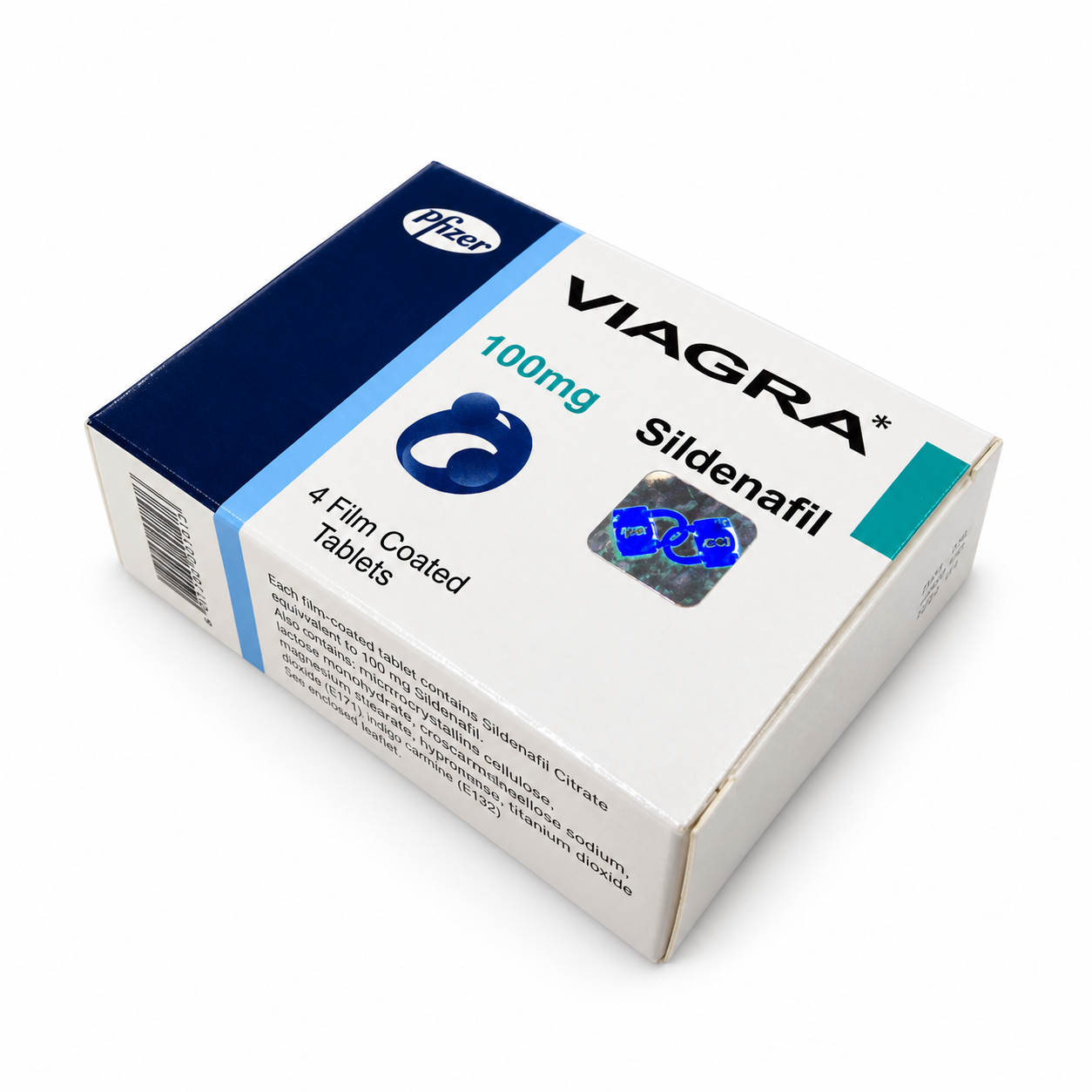 Viagra 100mg Tablets (Sildenafil)