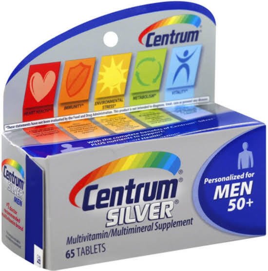 centrum silver men's Tablets 50+