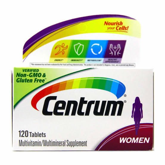 Centrum 120mg multivitamin women Tablets