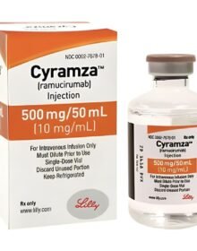 Cyramza 500mg injection (Ramucirumab)