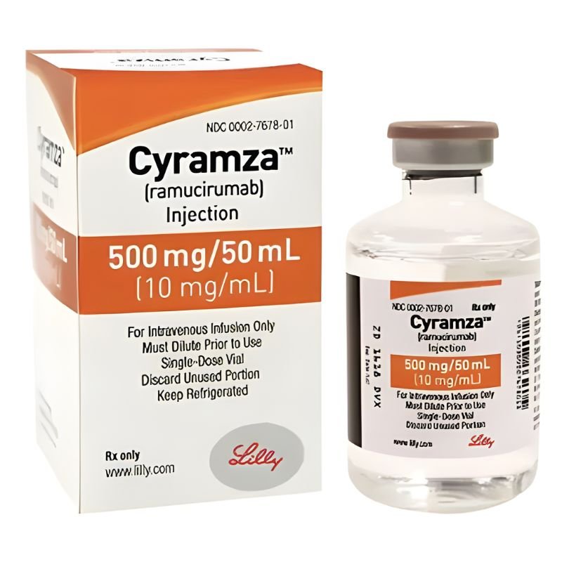 Cyramza 500mg injection (Ramucirumab)