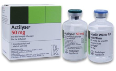 Actylise 50mg injection (Alteplase)
