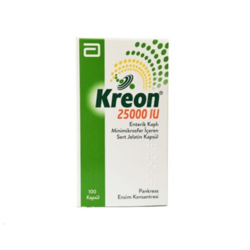 kreon 25000 iU tablets (pencreatin)