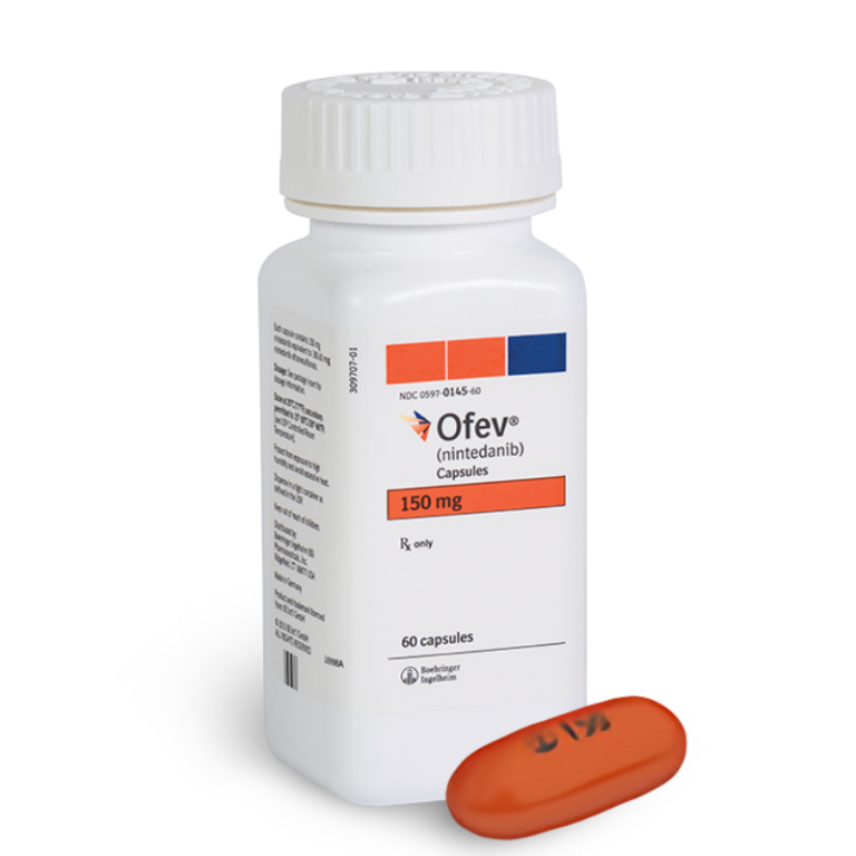 Ofev 150mg (Nintedanib) 60's Capsules Price in Pakistan