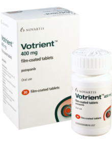 Votrient 400mg Tablets (Pazopanib)